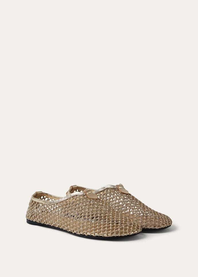 Flacher Slipper Floaty Damen - Rocher Gold/silver Dust Vandhlr 