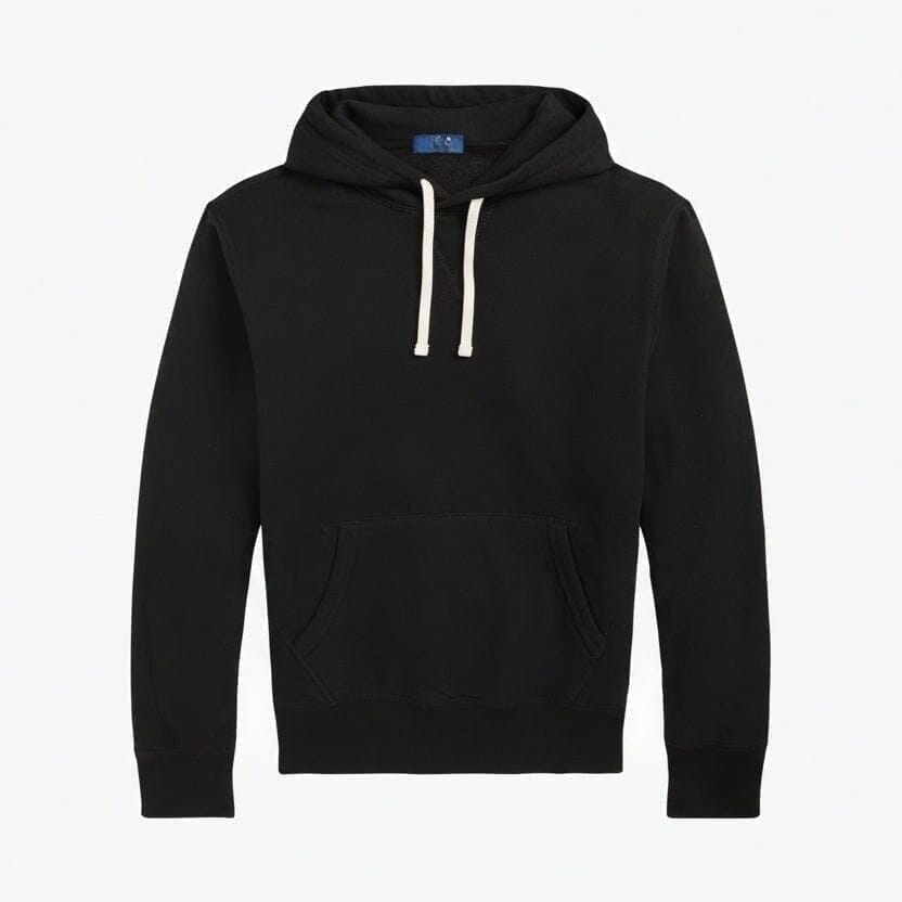 Fleece Kapuzenpullover Mit Reißverschluss Vandhlr Schwarz S 
