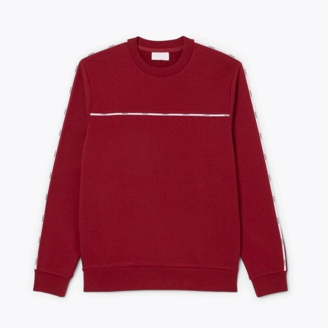 Fleece-Sweatshirt Mit Logo-Besatz Vandhlr Rot S 