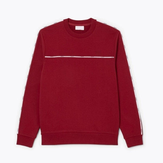 Fleece-Sweatshirt Mit Logo-Besatz Vandhlr Rot S 