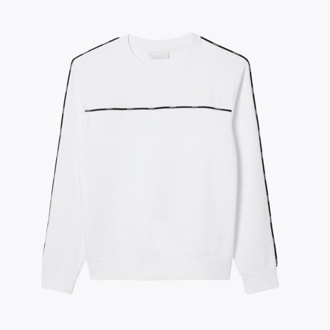 Fleece-Sweatshirt Mit Logo-Besatz Vandhlr Weiß S 
