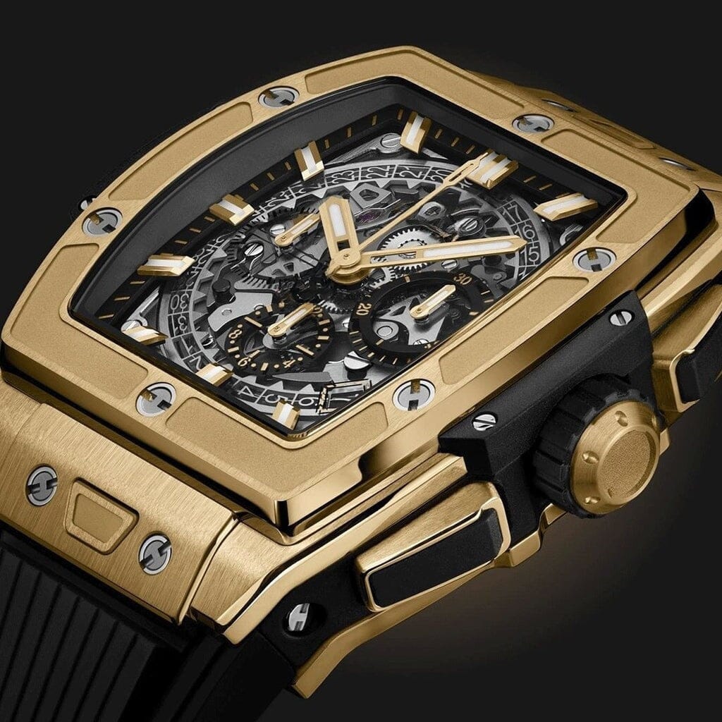 Gelbgold 42mm Herrenchronograph Vandhlr 