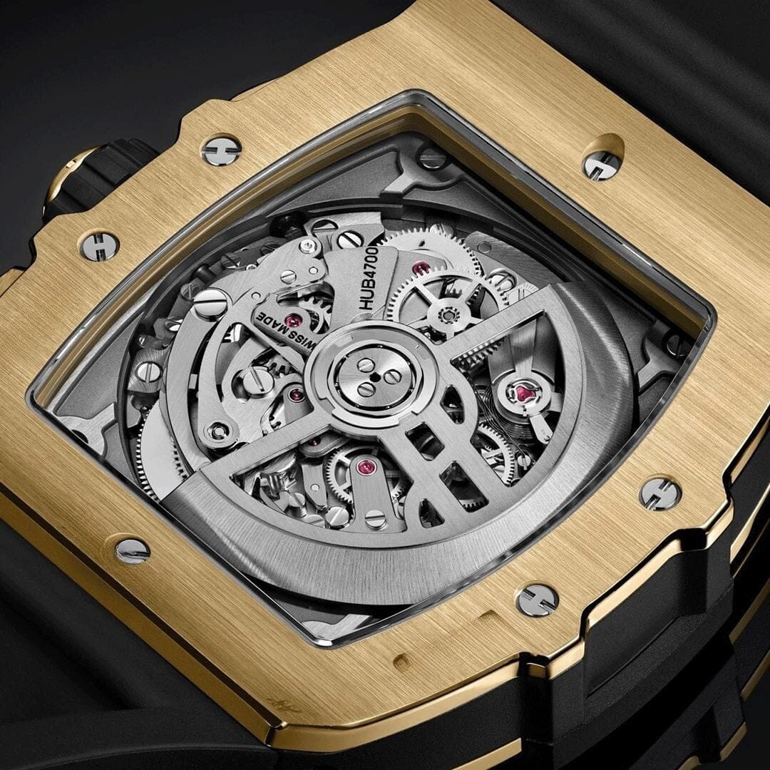 Gelbgold 42mm Herrenchronograph Vandhlr 