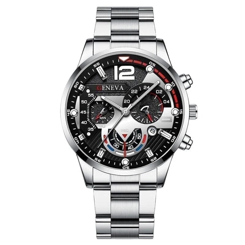 Geneva PRO Armbanduhr Vandhlr Geneva Silber Pro 