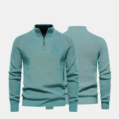 Gerippter Zip-Pullover Premium Vandhlr 