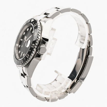 GMT-Master II 116710LN "schwarzes Zifferblatt" 40mm Vandhlr 