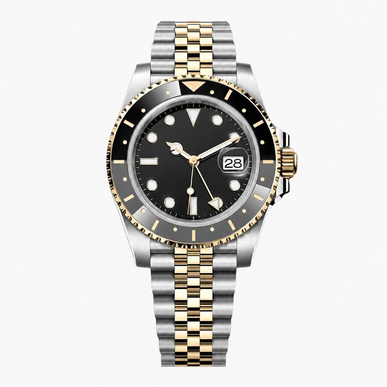GMT-Master II 126713GRNR "yellow Gold Jubilee" Herrenuhr Vandhlr 