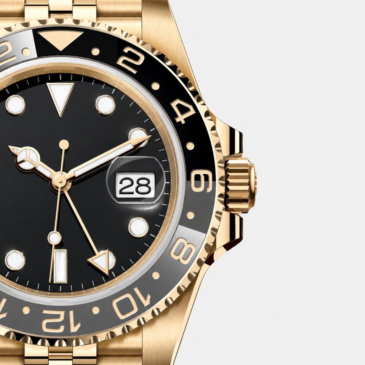 GMT-Master II 126718GRNR 'jubilee Gold' Herrenuhr Vandhlr 
