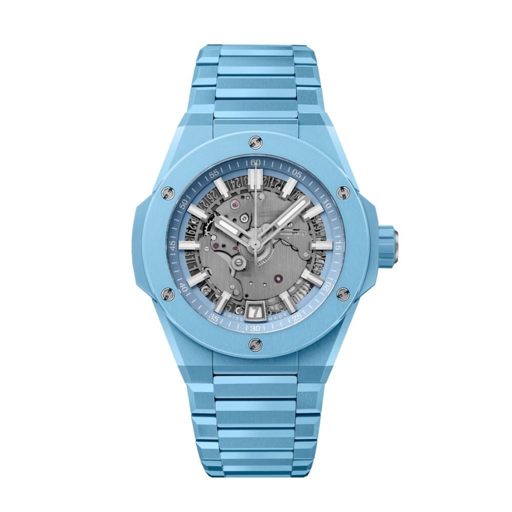 Integrated Time Only, Himmelblaue Keramik, 42 Mm Vandhlr 