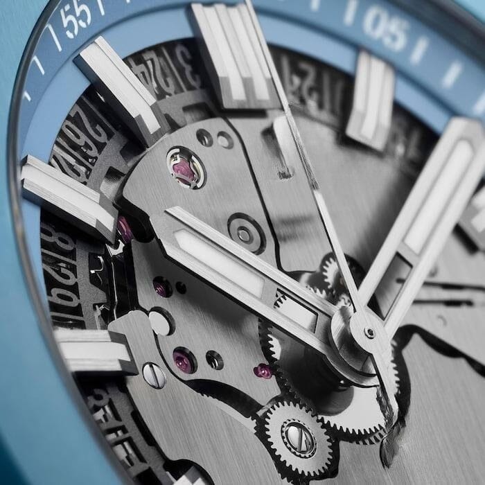 Integrated Time Only, Himmelblaue Keramik, 42 Mm Vandhlr 