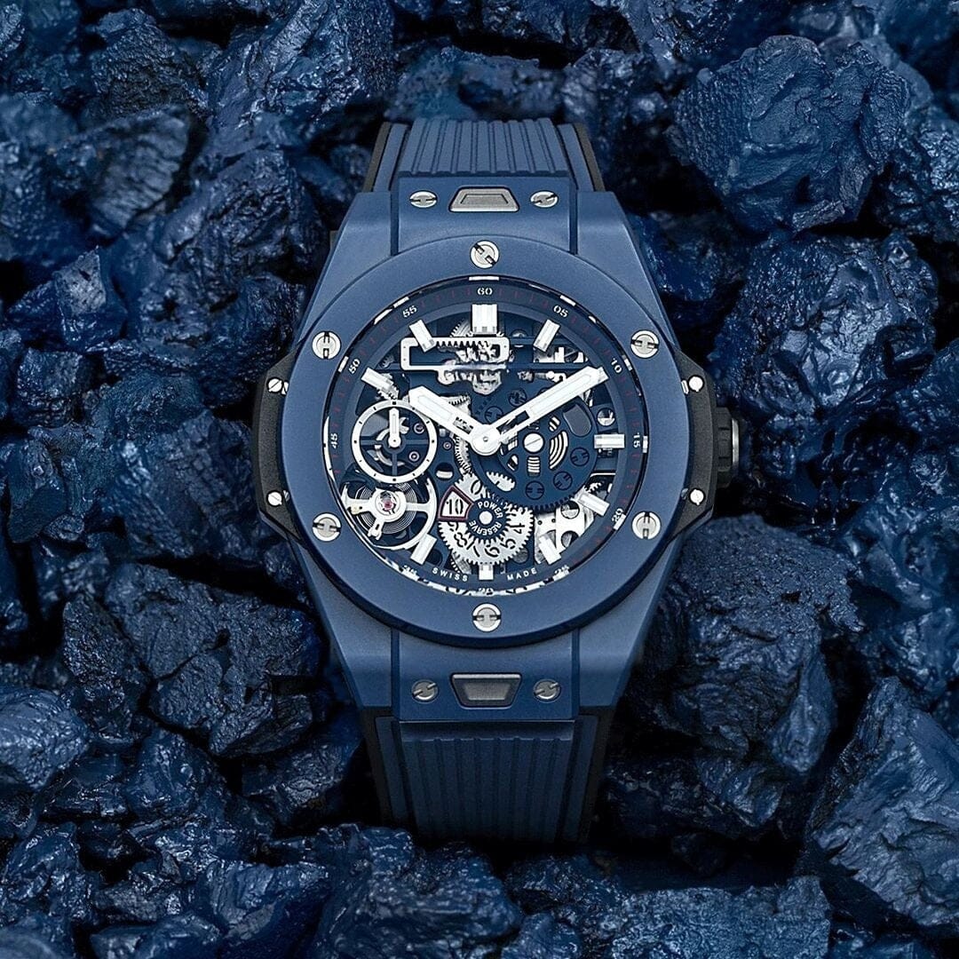 Keramik Blau 45mm Herrenchronograph Vandhlr 
