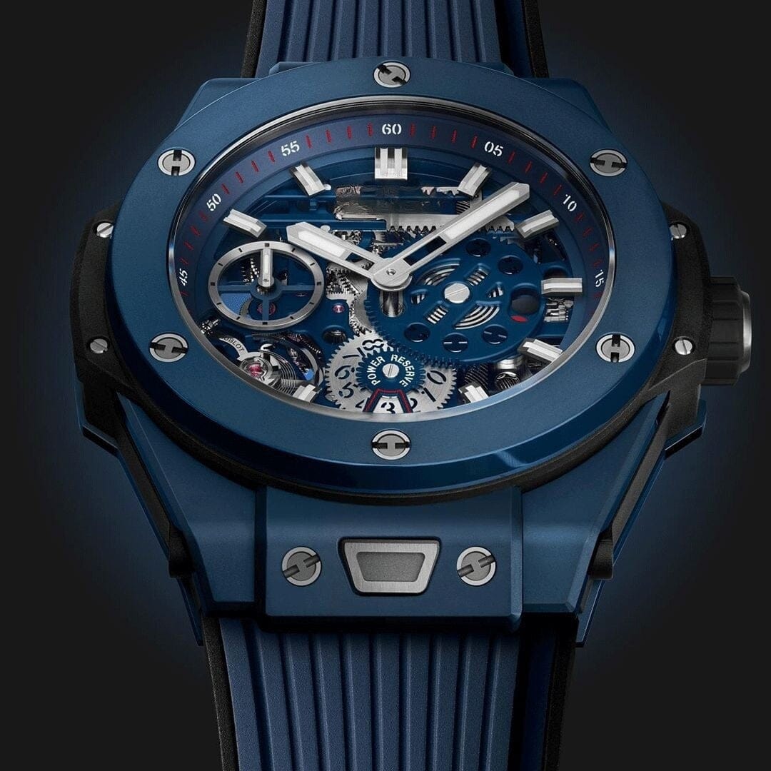 Keramik Blau 45mm Herrenchronograph Vandhlr 