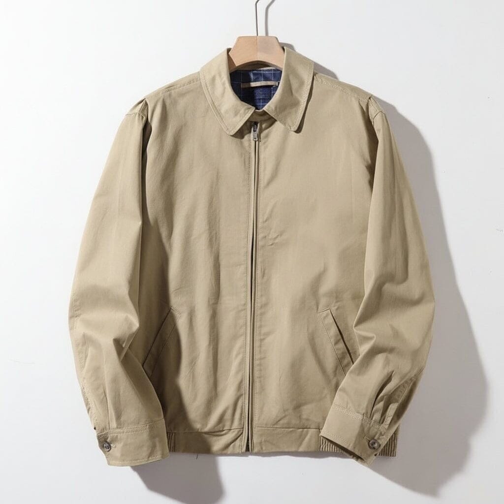 Klassische Modern Bomberjacke Vandhlr Khaki S 