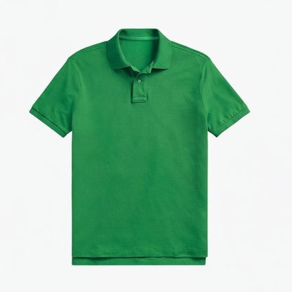 Klassisches Mesh Poloshirt Vandhlr Billard/Blau S 