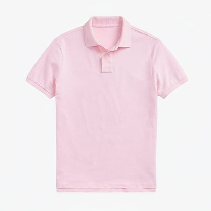 Klassisches Mesh Poloshirt Vandhlr Rosa/Blau S 