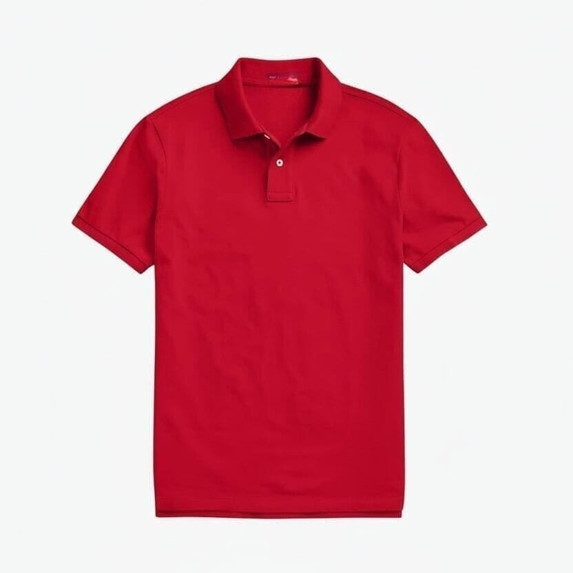 Klassisches Mesh Poloshirt Vandhlr Rot S 