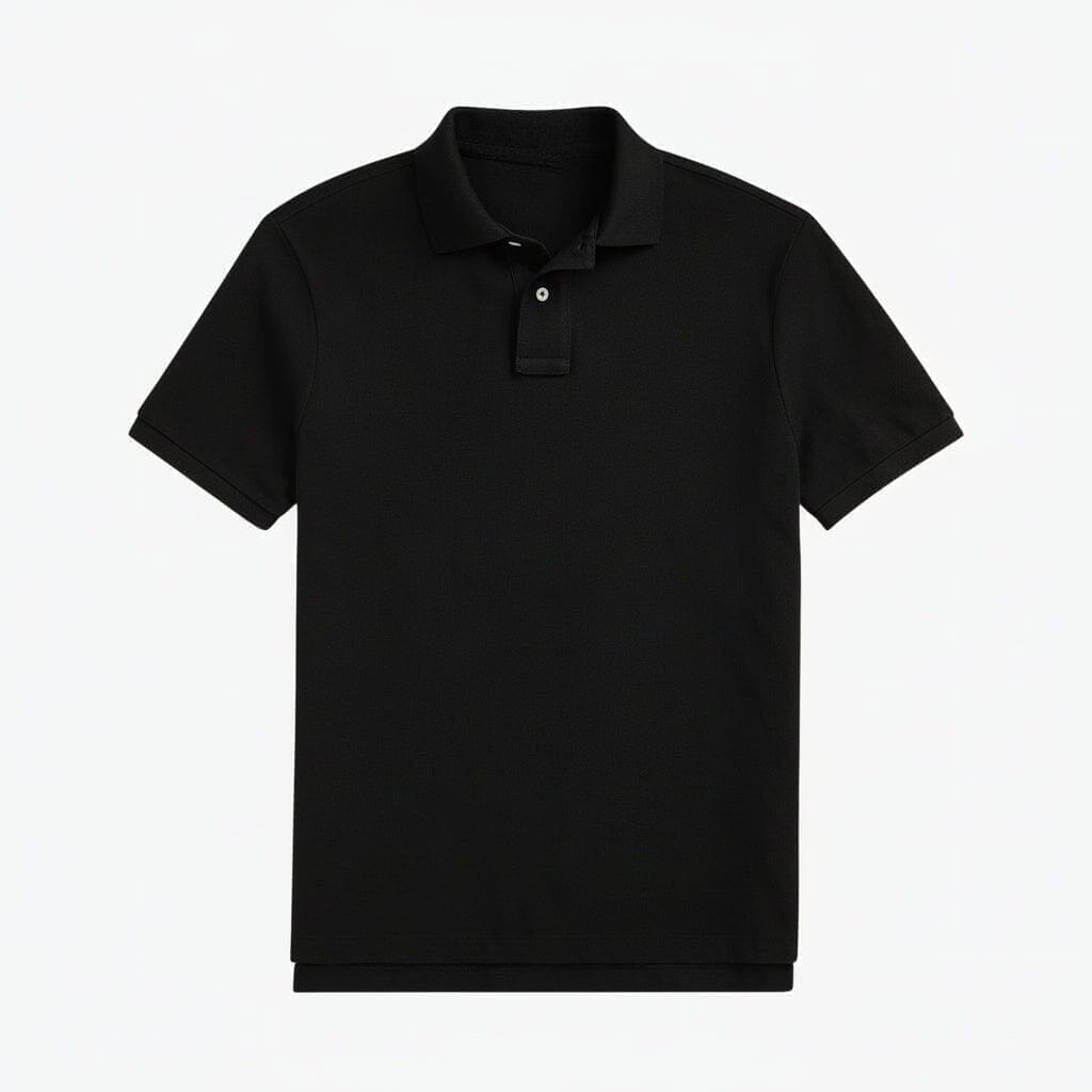 Klassisches Mesh Poloshirt Vandhlr Schwarz/Rot S 