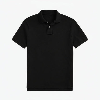 Klassisches Mesh Poloshirt Vandhlr Schwarz/Rot S 