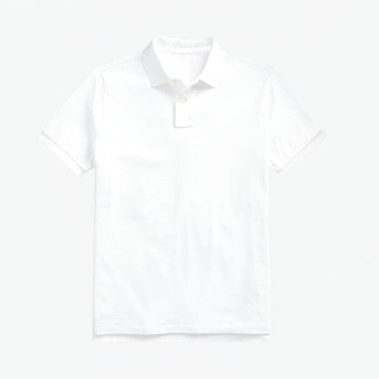 Klassisches Mesh Poloshirt Vandhlr Weiß/Marine S 