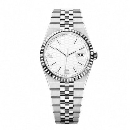 Land-Dweller 127334 "weißes Zifferblatt" 40mm Vandhlr 