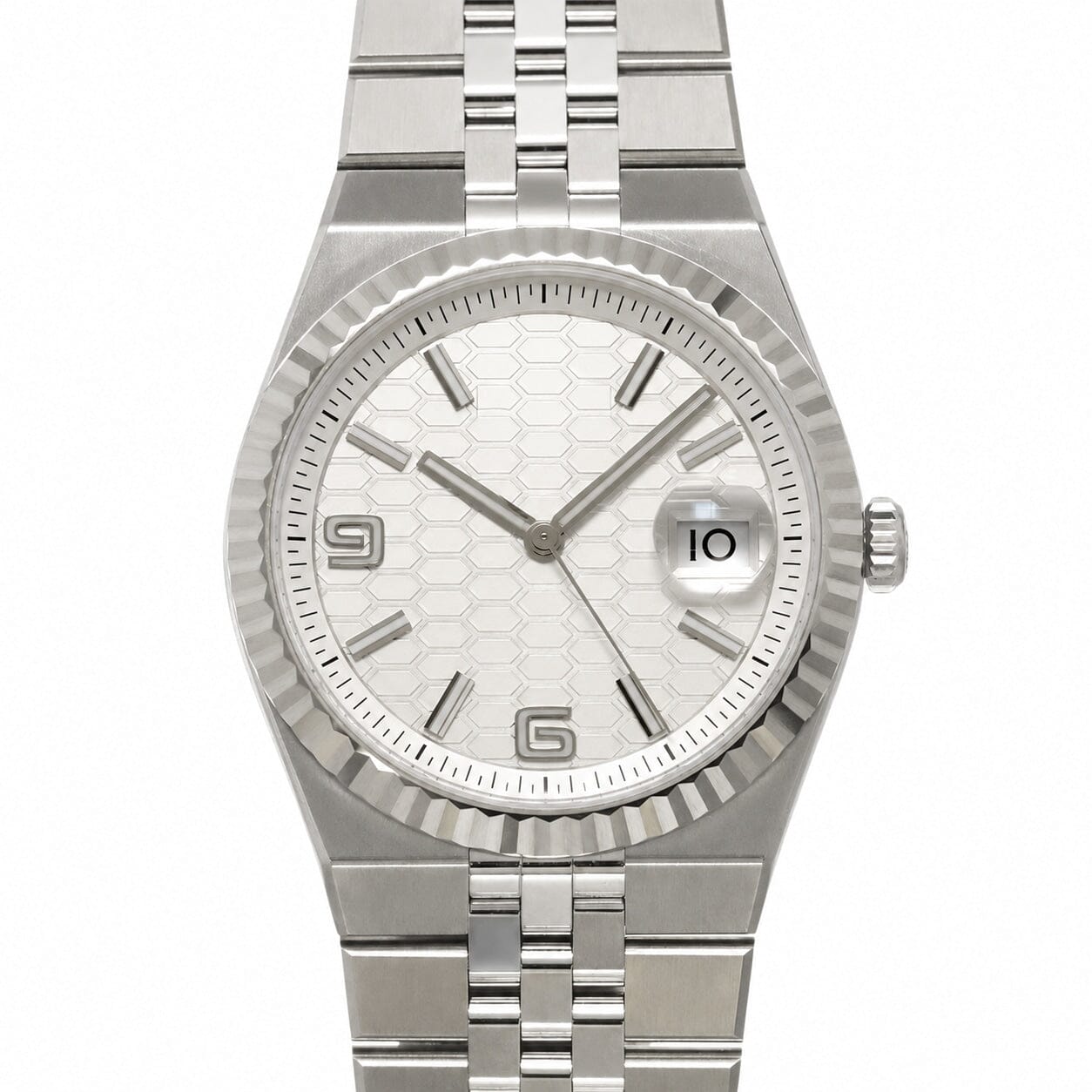 Land-Dweller 127334 "weißes Zifferblatt" 40mm Vandhlr 
