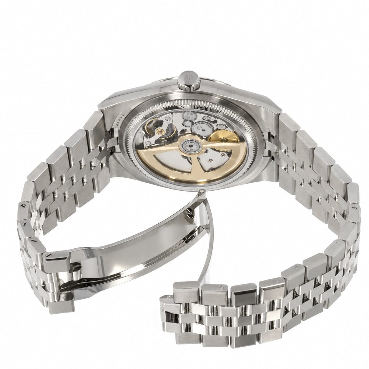 Land-Dweller 127334 "weißes Zifferblatt" 40mm Vandhlr 