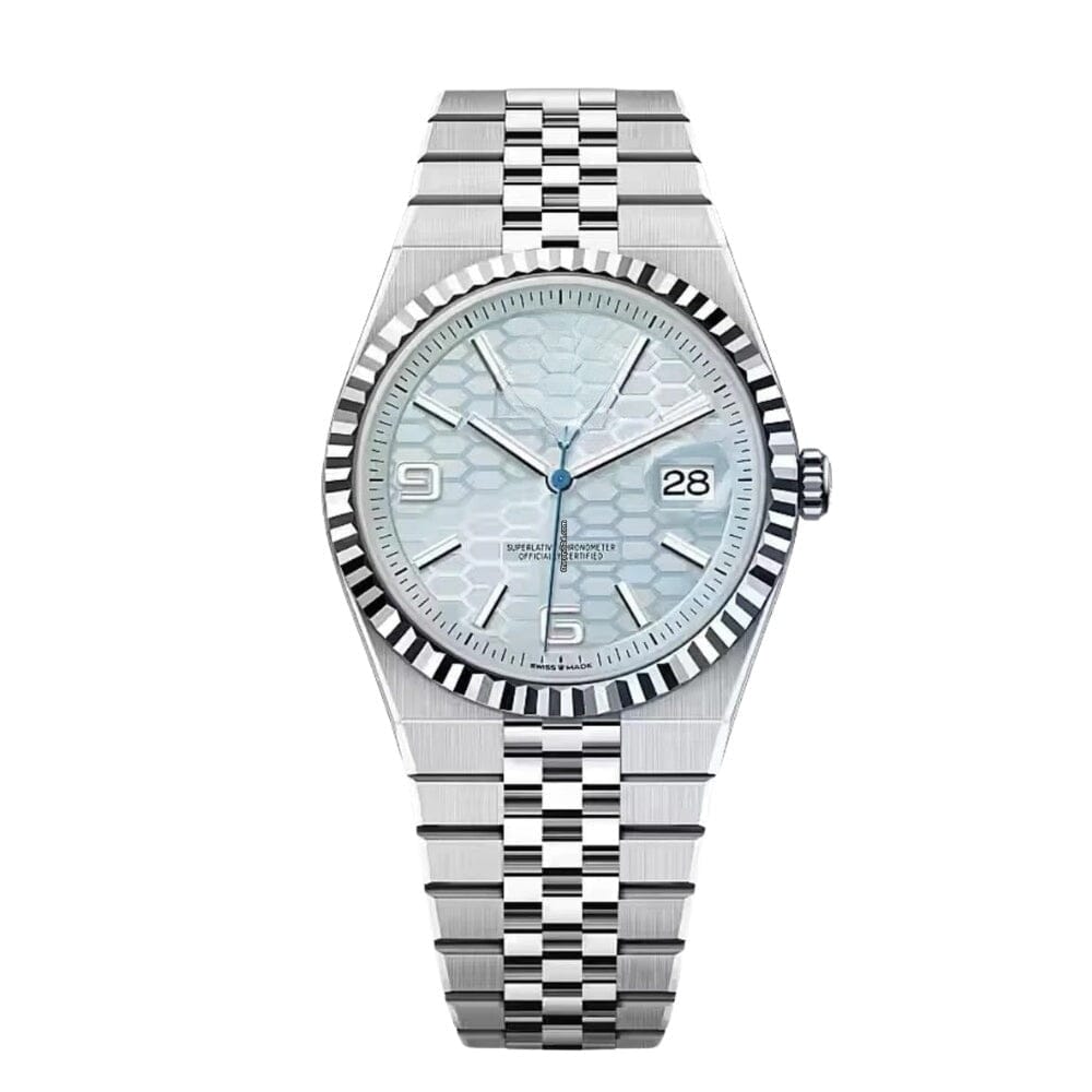 Land-Dweller 127336 "ice Blue Zifferblatt" 40mm Vandhlr 