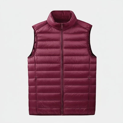 Leichte Essential Daunenjacke Vandhlr Himbeerrot S 