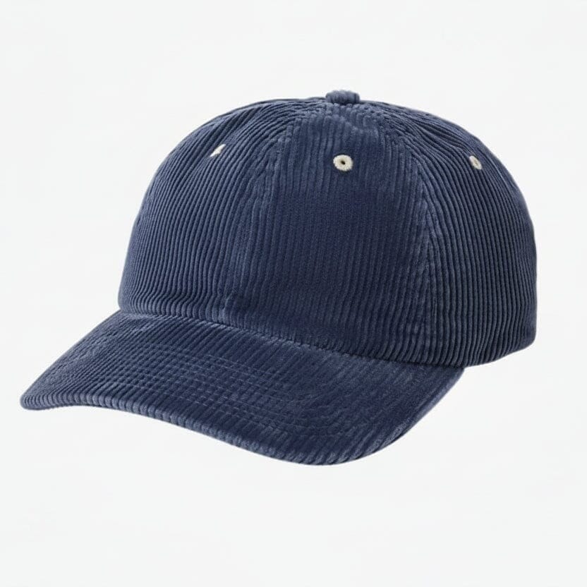 Logo Cord Baseball Cap Vandhlr Boston Navy 