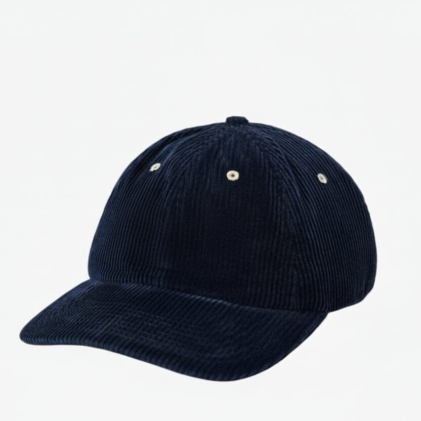 Logo Cord Baseball Cap Vandhlr Hunter Navy 