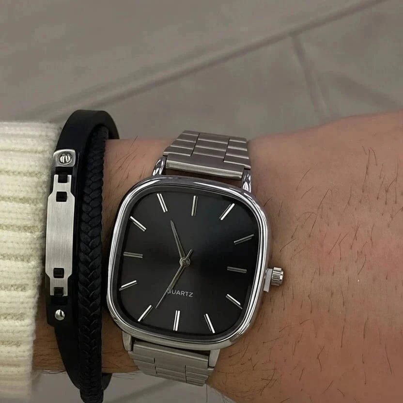 Luxuriöse 36mm Armbanduhr - Wasserdicht | Edelstahl Vandhlr 