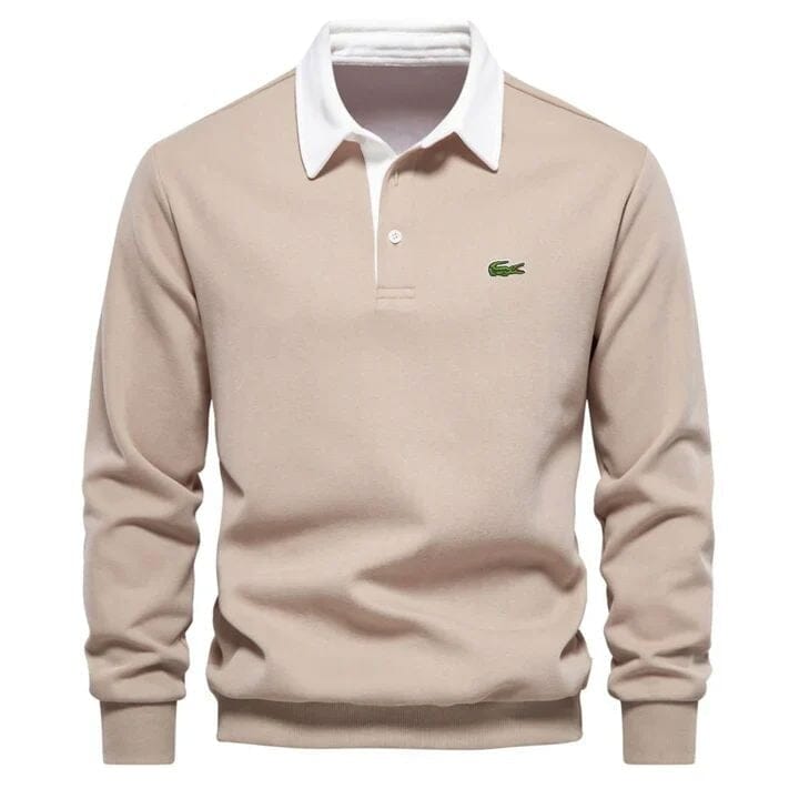 Modern Polo Sweatshirt - Räumungsverkauf Vandhlr Beige S 
