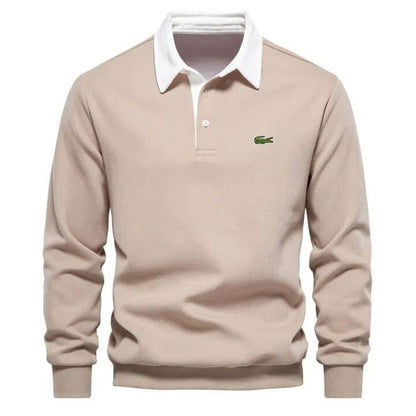 Modern Polo Sweatshirt - Räumungsverkauf Vandhlr Beige S 