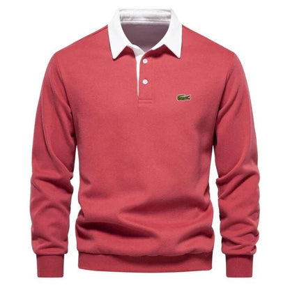 Modern Polo Sweatshirt - Räumungsverkauf Vandhlr Rot S 