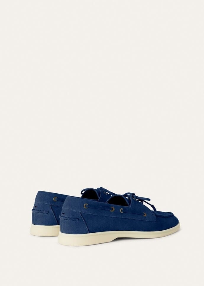 Mokassin Sea-Sail Walk - Indigoblau Vandhlr 