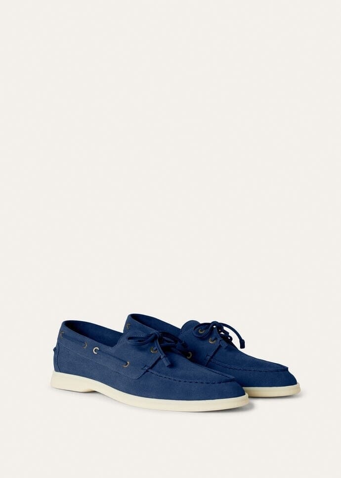 Mokassin Sea-Sail Walk - Indigoblau Vandhlr 
