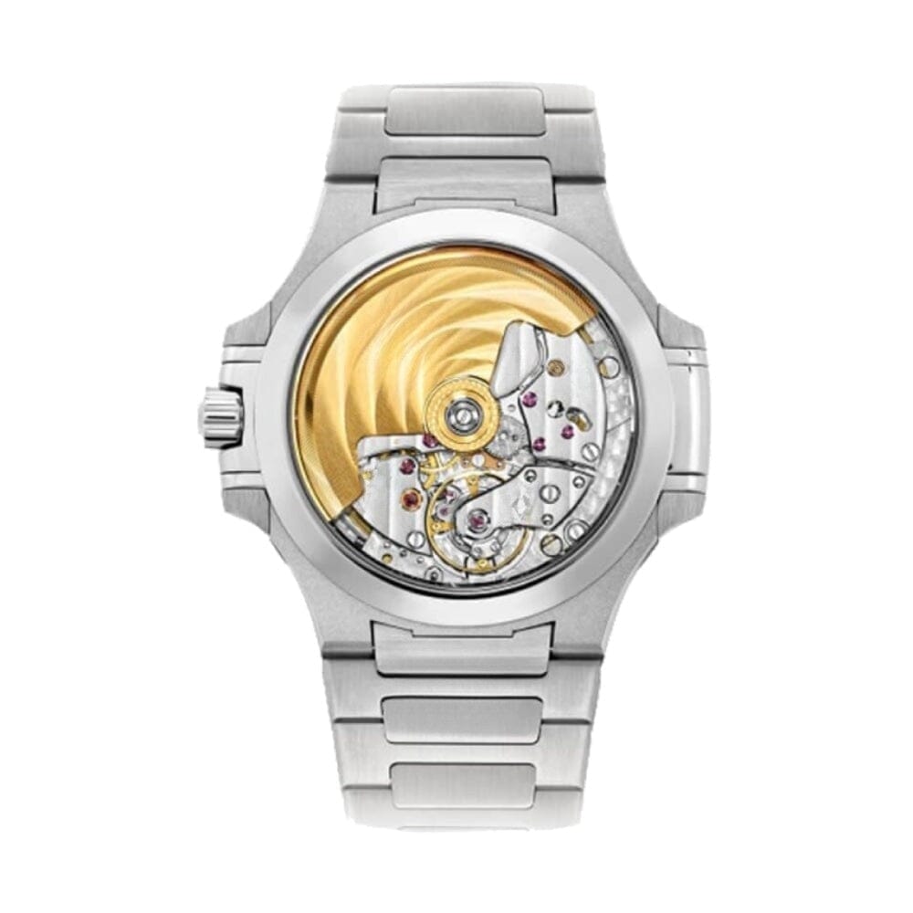 Nautilus Stahl Blaues Zifferblatt Mondphase 5712/1A-001 Vandhlr 