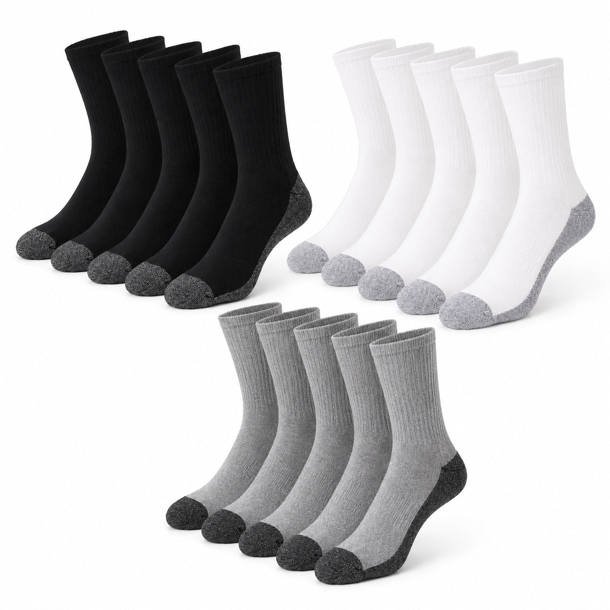 ATHLORA Drycushion Socks – 20 Pair Pack