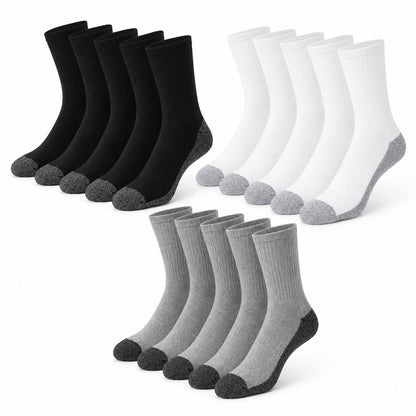 ATHLORA Drycushion Socks – 20 Pair Pack