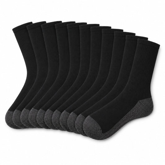 ATHLORA Drycushion Socks – 20 Pair Pack