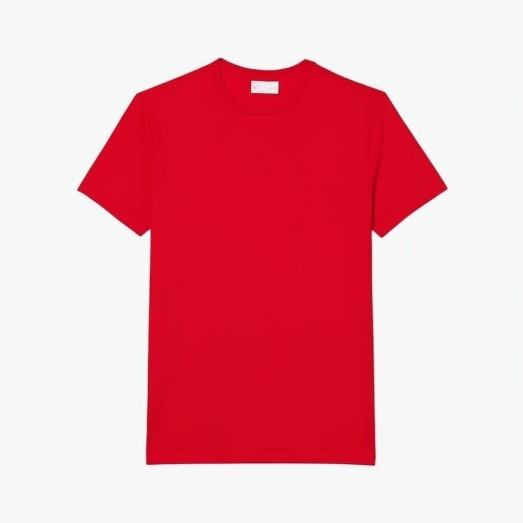 Pima Baumwolle T-SHIRT Vandhlr Rot S 