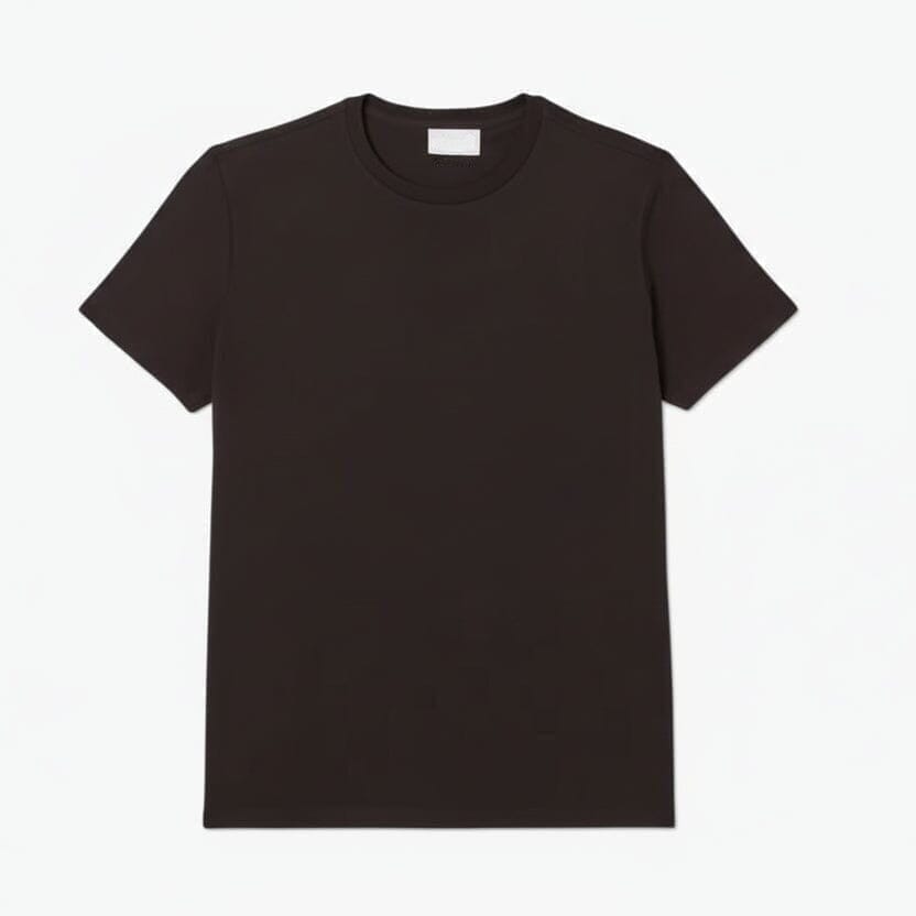 Pima Baumwolle T-SHIRT Vandhlr Schwarz S 