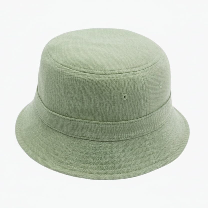 Piqué Bucket Hat Aus Bio-Baumwolle Vandhlr Grün 