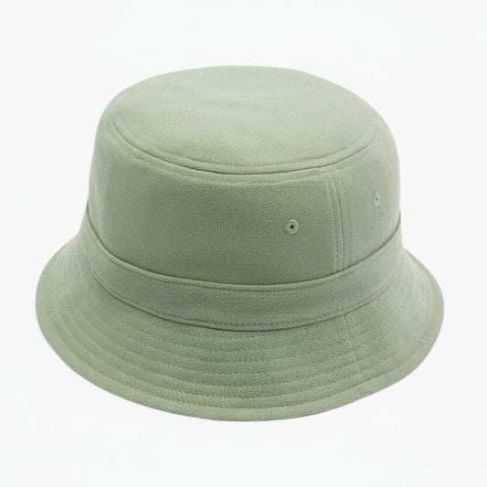 Piqué Bucket Hat Aus Bio-Baumwolle Vandhlr Grün 