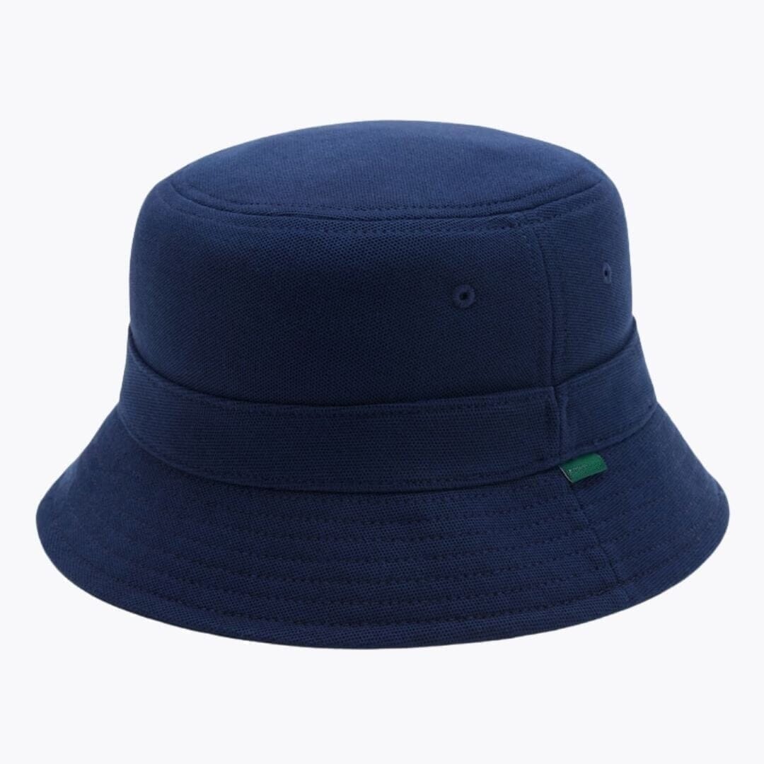 Piqué Bucket Hat Aus Bio-Baumwolle Vandhlr Mitternachtsblau 
