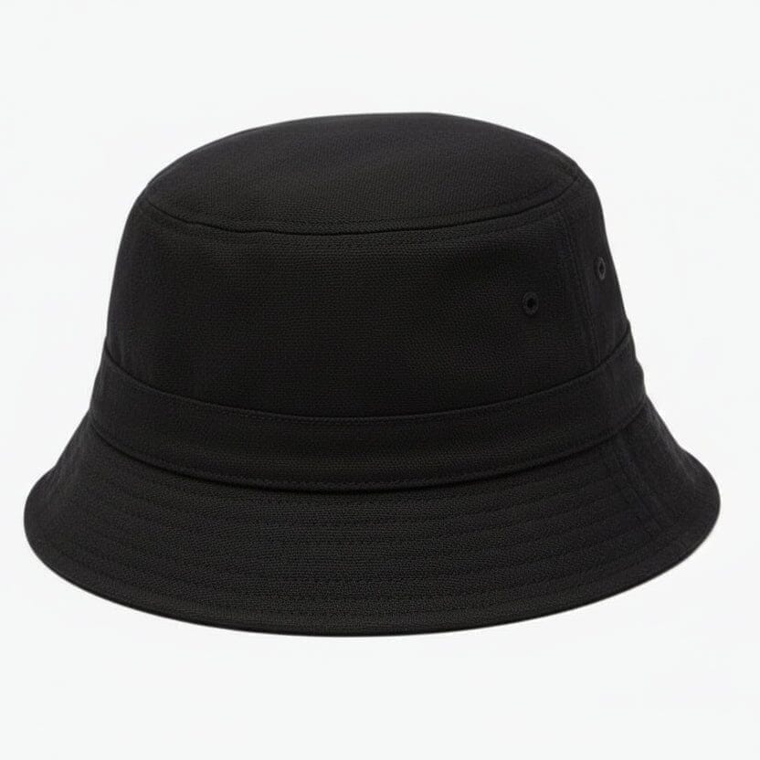 Piqué Bucket Hat Aus Bio-Baumwolle Vandhlr Schwarz 