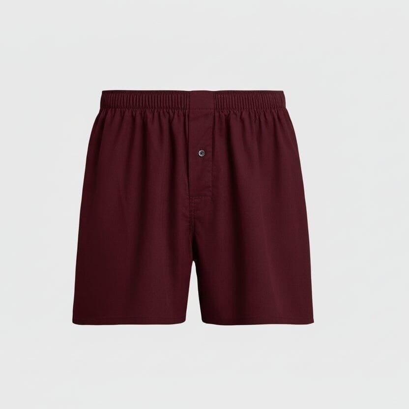 Polo Bear Baumwoll-Boxershorts Vandhlr Klassisches Weinrot S 