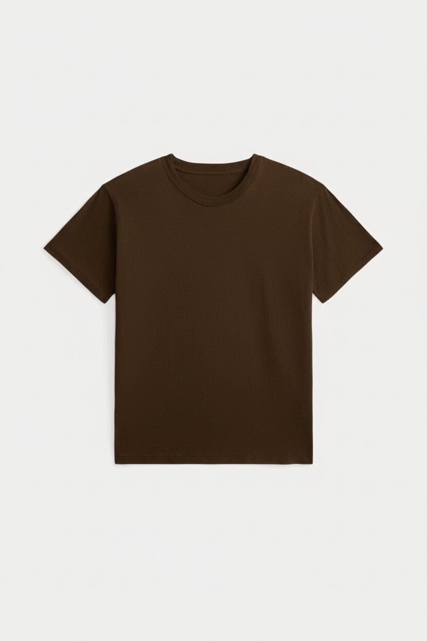 Polo Bear Baumwoll-Jersey T-SHIRT Vandhlr Dunkelbraun S 