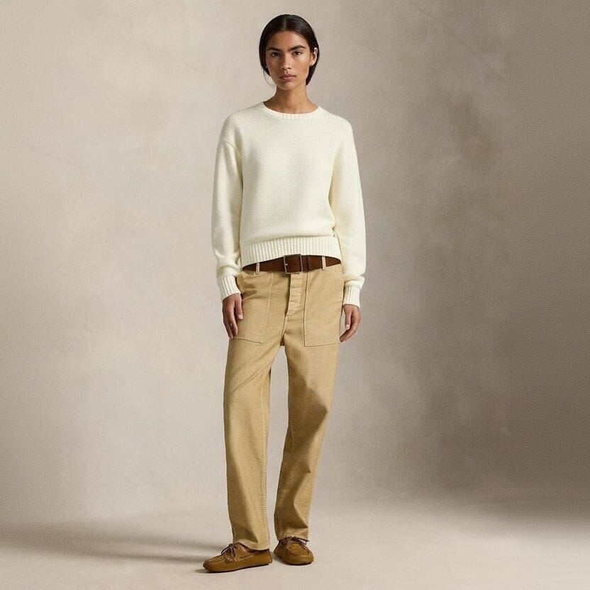 Polo Bear Baumwoll-Pullover Mit Rundhalsausschnitt Vandhlr 