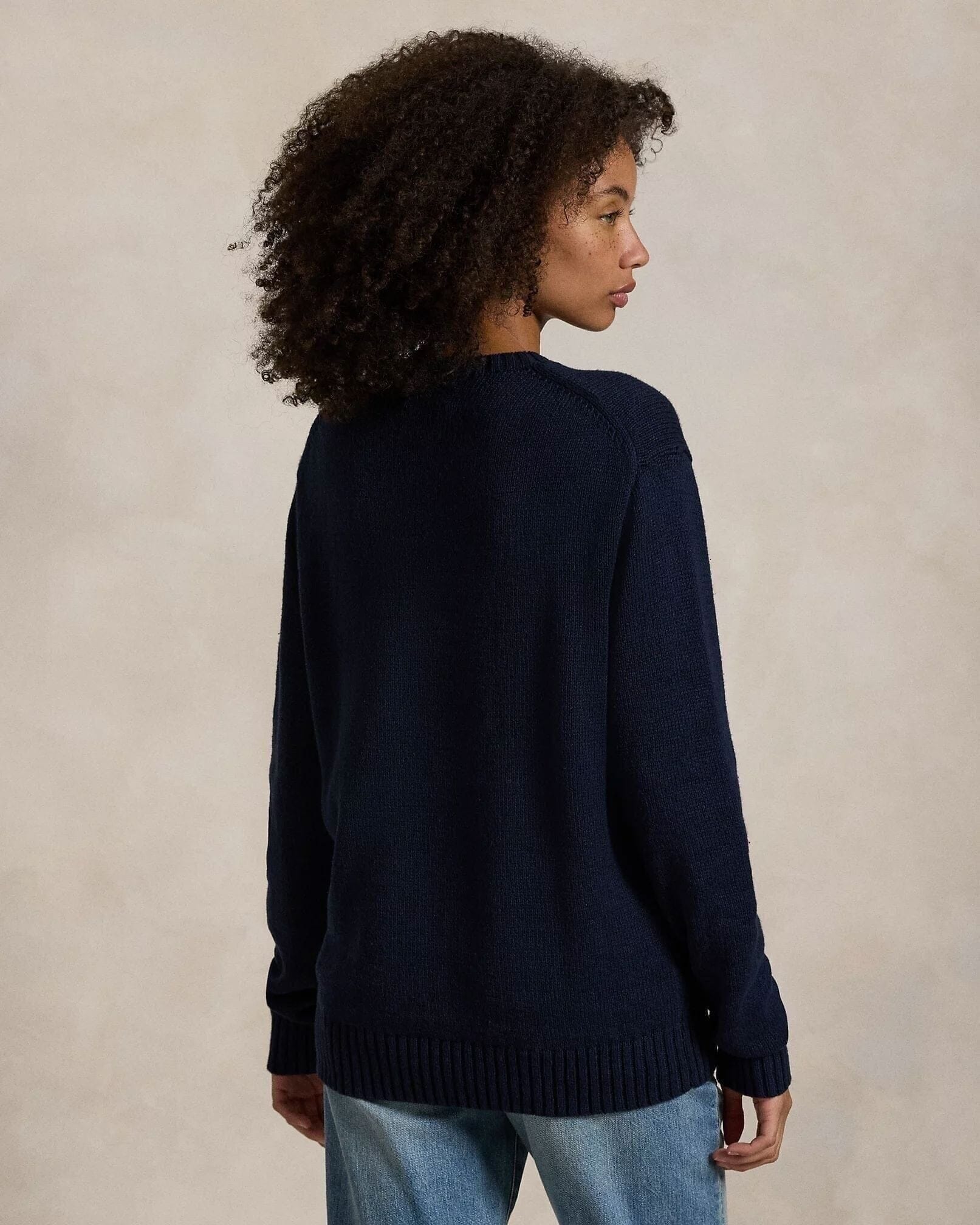 Polo Bear Baumwolle-Leinen Pullover Vandhlr 